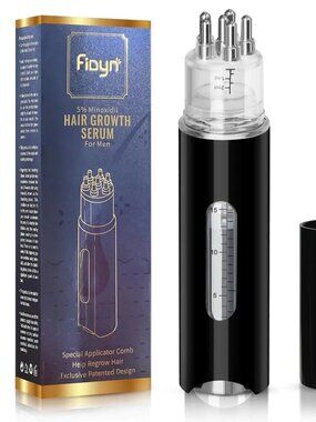 Fidyn Hair Growth Serum for Men Special Applicator Comb